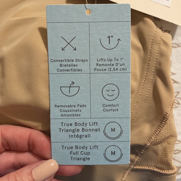 NWT True & Co Bra- True Body Lift- size medium - Picture 5 of 10